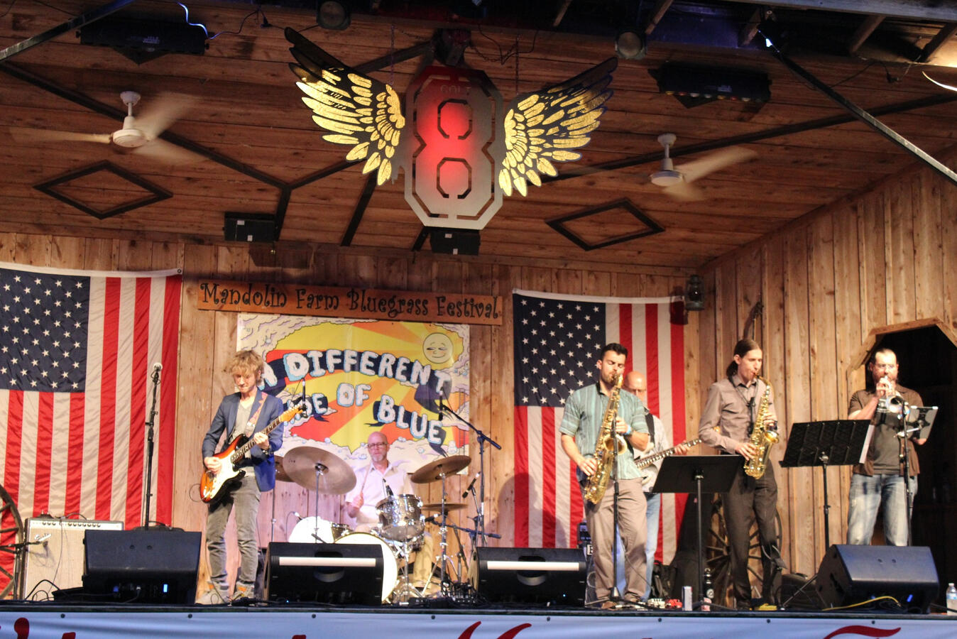 Noah Wotherspoon Band at A Different Shade of Blue Festival